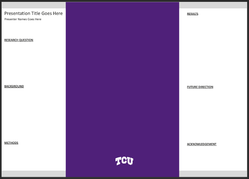 Student Presentation 42x30